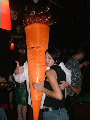 Or at least it'll get your "carrot" a nice "hug"