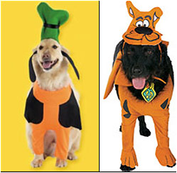 I KNOW! I'LL DRESS UP THE DOG LIKE.... A DOG!