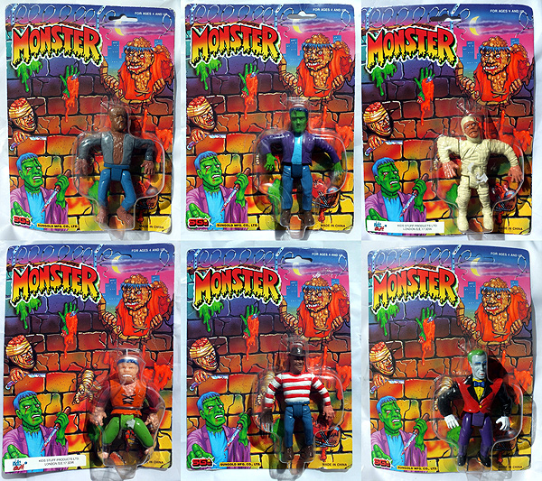 Sungold Monster Figures