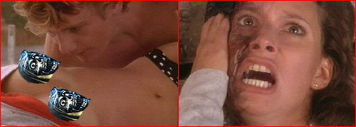 I MUST INSPECT YOUR BOOBIES! EW, BUT NOT YOUR MELTING FACE!