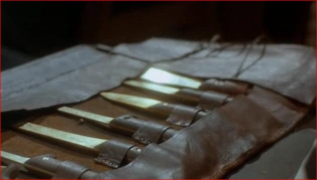 The priest got these as a wedding gift when he married a coelacanth.