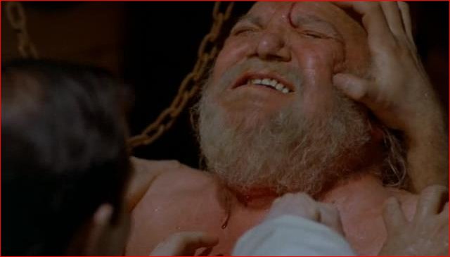 That beard is coming off, Father Christmas!