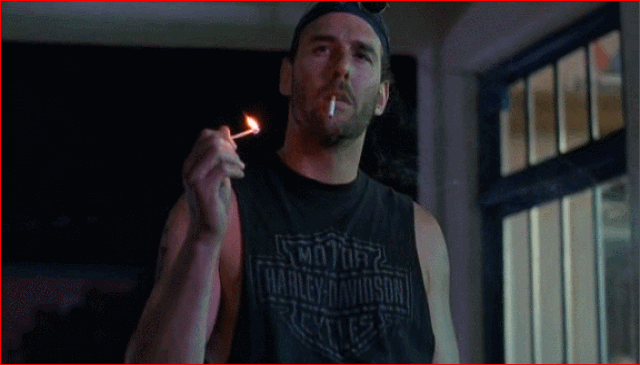 Lighting a match next to a gas pump turned out to be the least of his worries.