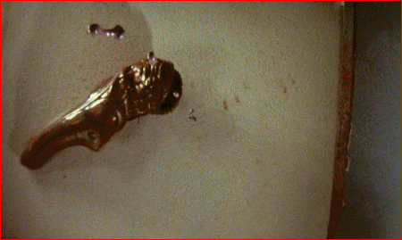 There's a fanged dog turd on my ceiling!