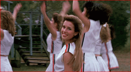 Shawnee Smith and Kevin Dillon. Sorry Shawnee, but Kevin clearly has the better hair here.