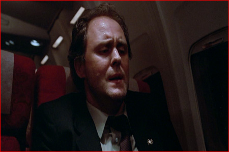 Aww... I'm sure he's just a little airsick.