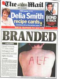 Branded newspaper article