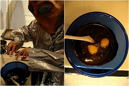 WHEN PLANETS... OR... EGGS COLLIDE!