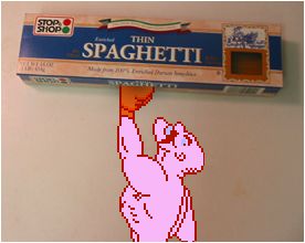 I AM SO STRONG I CAN HOLD UP THIS BOX WITH ONE ARM!