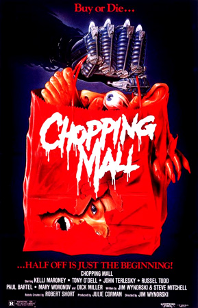Chopping Mall VHS cover poster artwork