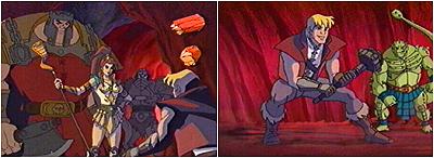 Watch me kick their ass Teela!