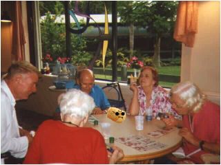 Elderly Bingo Game Wally