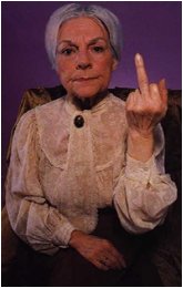 Granny Hands Out Some Whoop-Ass!