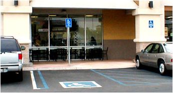 Next time, break your own legs before parking here.