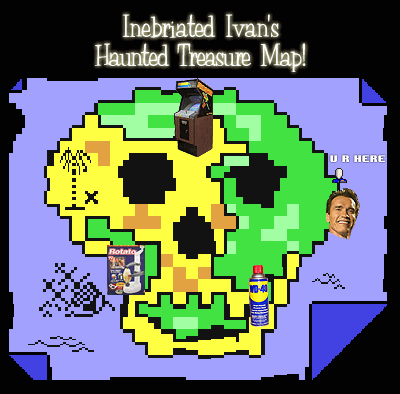 A COMMODORE 64 MAP! :O