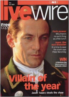 ONLY VILLAINS APPEAR IN MAGAZINES