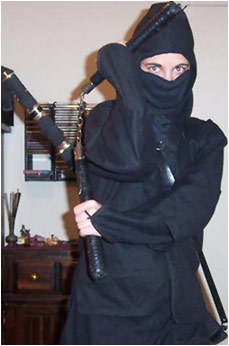 LEAST. THREATENING. NINJA. EVER.