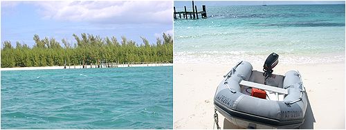 He's got the cutest little dinghy in the Navy...