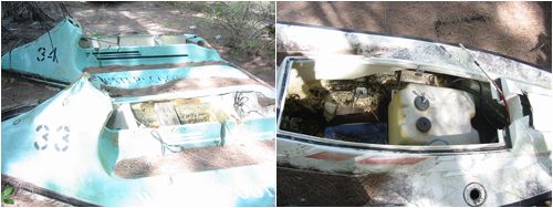 Boats with their guts ripped out. IT WAS A MASSACRE!