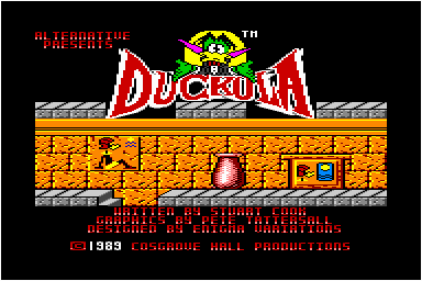 DUCKULA IN ALL HIS PIXELATED GLORY!
