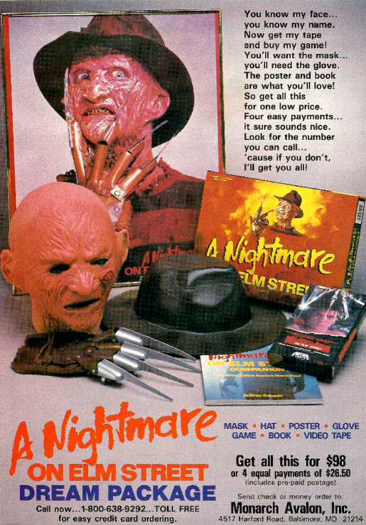 A Nightmare on Elm Street - Freddy Krueger's Dream Package!