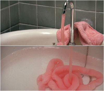 Tasty pink intestines!