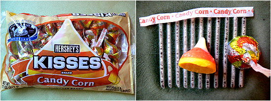 Hershey's Kisses and Candy Corn working together? What kind of madness is this!?