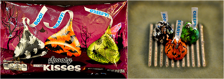 Spooky Hershey's Kisses