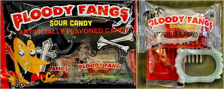 Bloody Fangs Sour Candy