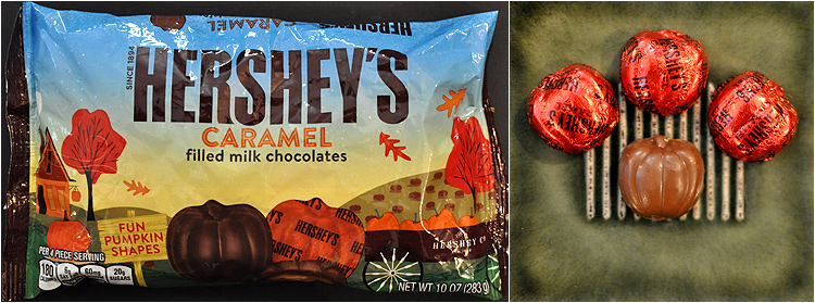 Hershey's Caramel Pumpkins