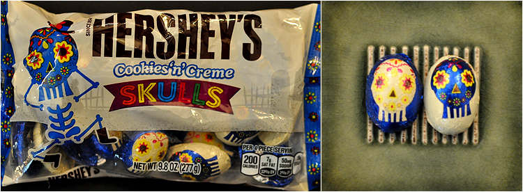 Hershey's Cookies 'n' Creme Skulls