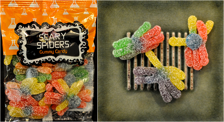 Scary Spiders Gummy Candy