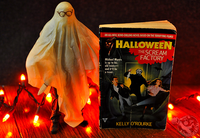 Michael Myers loves to read! Halloween: The Scream Factory. A young adult novel by Kelly O'Rourke