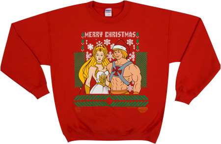 The He-Man and She-Ra Christmas Special Christmas Sweater!