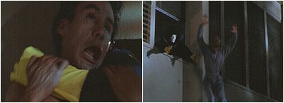 ACT GOOD OR I'LL SNAP YER NECK, BUDDY!