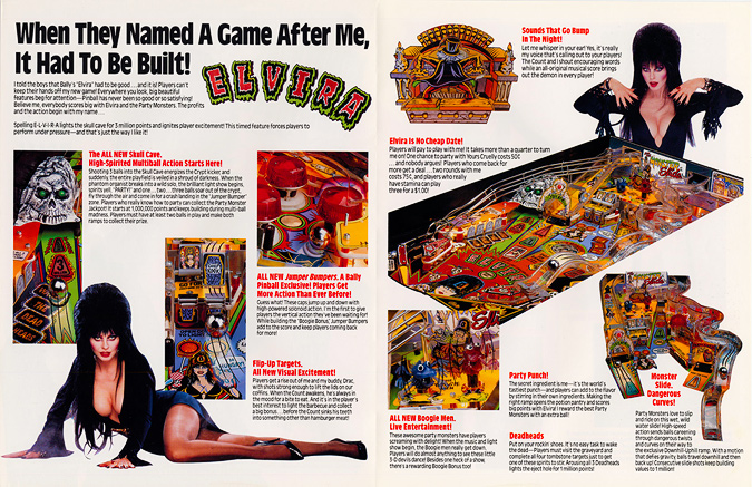 Freddy A Nightmare On Elm Street Pinball FLYER Halloween