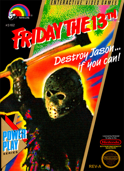 Friday The 13th NES box art