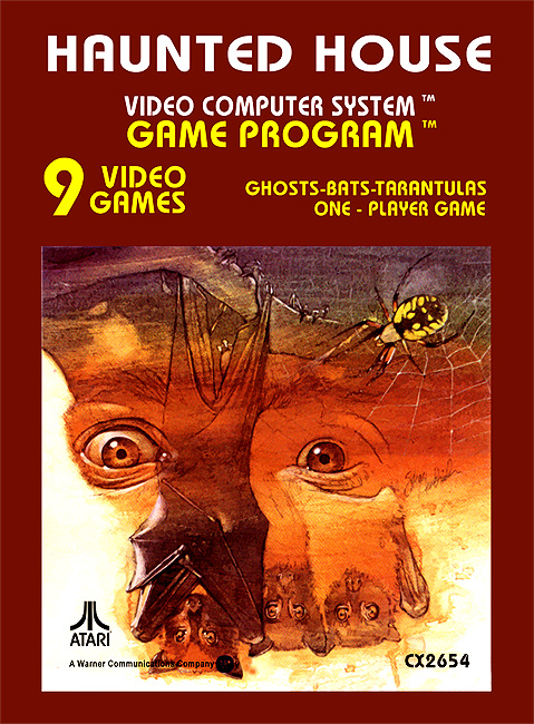 Haunted House Atari 2600 box art