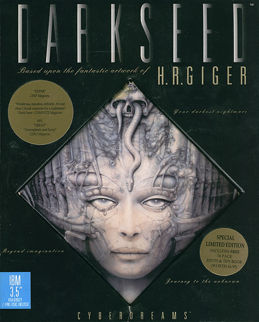 Dark Seed PC box art