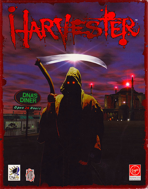 Harvester PC game box art