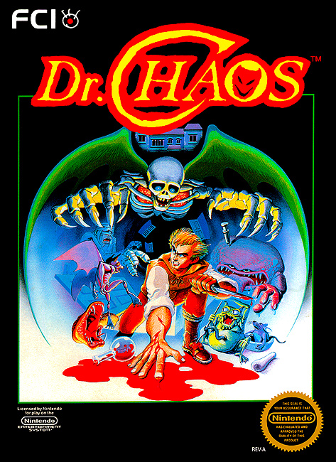 Dr. Chaos NES box art