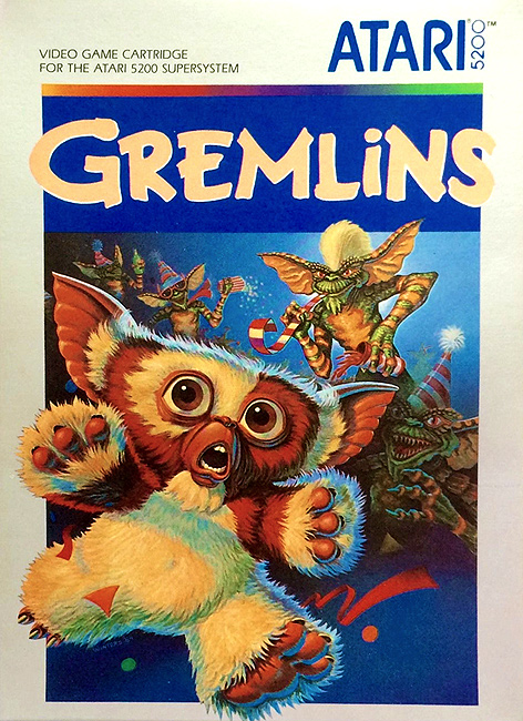Gremlins Atari 5200 box art