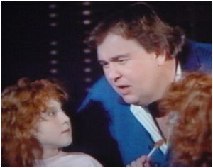The eerie twins mock John Candy