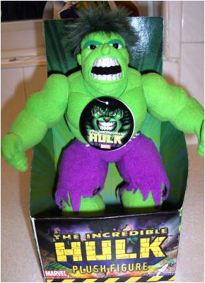 the hulk stuffed animal