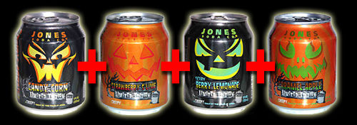 Jones Halloween Sodas COMBINED!