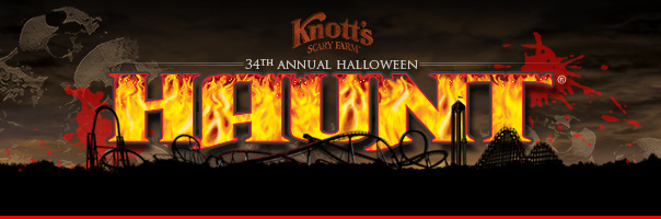 Knott's Berry Farm's 34th Annual Halloween Haunt! Knott's Scary Farm!