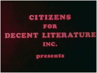 Citizens for Decent Literature to the rescue!