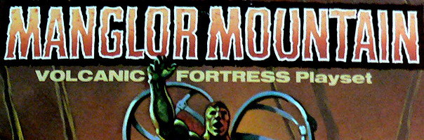 The Manglor Mountain Volcanic Fortress Playset