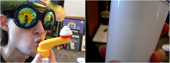 YOU'VE DONE A GOOD JOB, CRANK. NOW IT'S YOUR TURN, CUP!