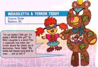 WEASELETTA AND TERROR TEDDY